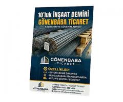 10.luk İnşaat demiri